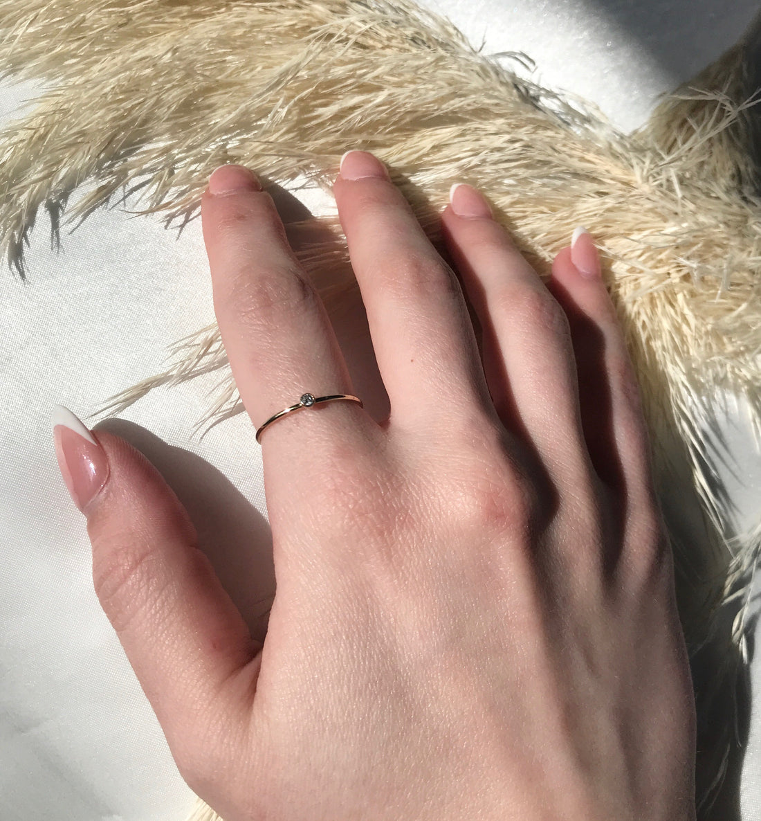 Dainty CZ Everyday Ring