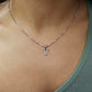 Stella CZ Initial Necklace