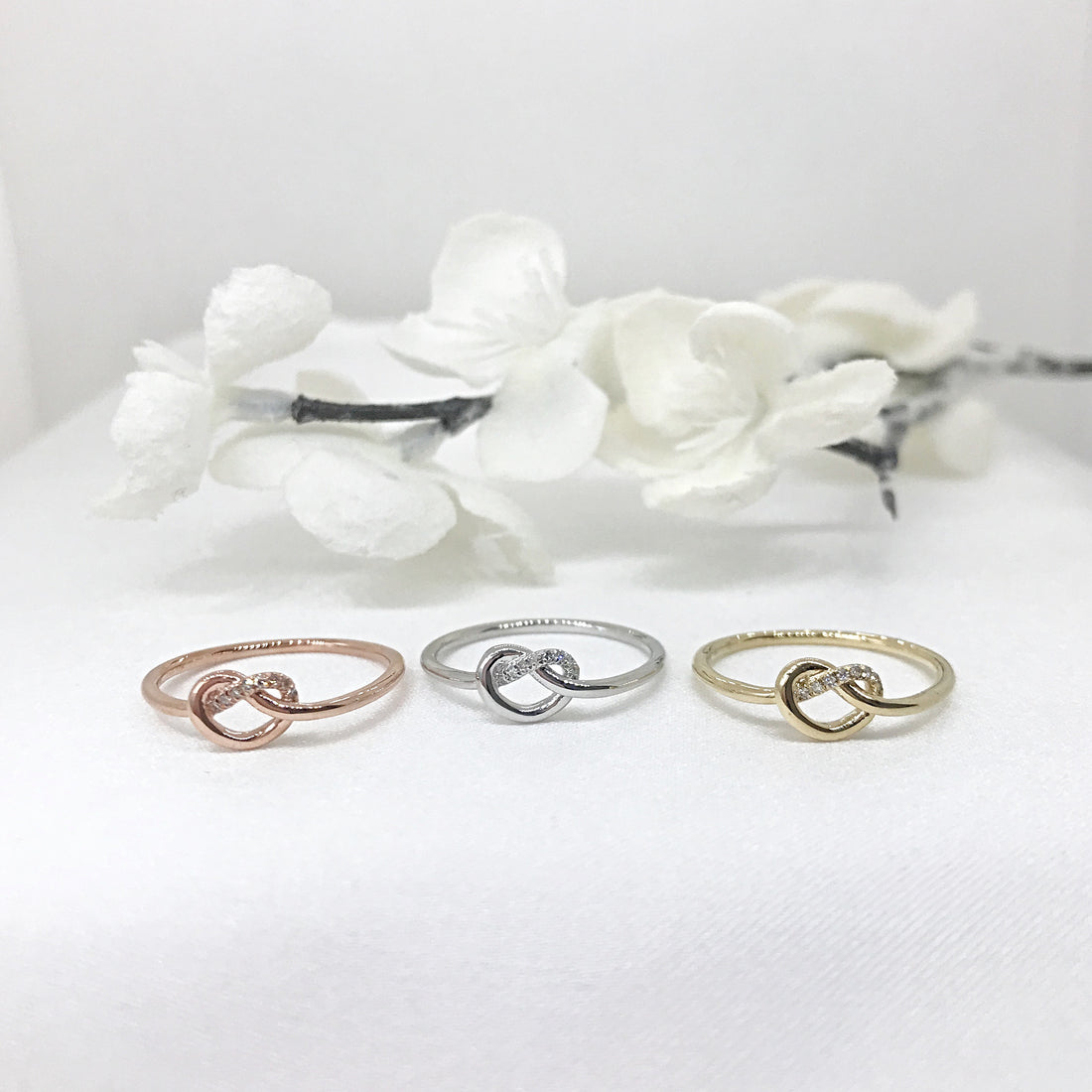 Love Knot Diamond  Ring